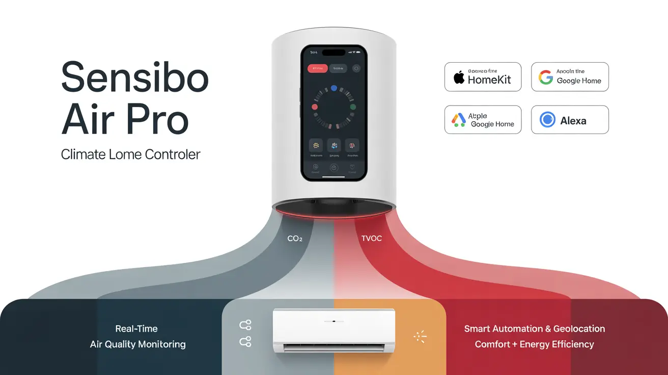 Sensibo Air Pro: умный климат-контроллер с датчиком CO₂