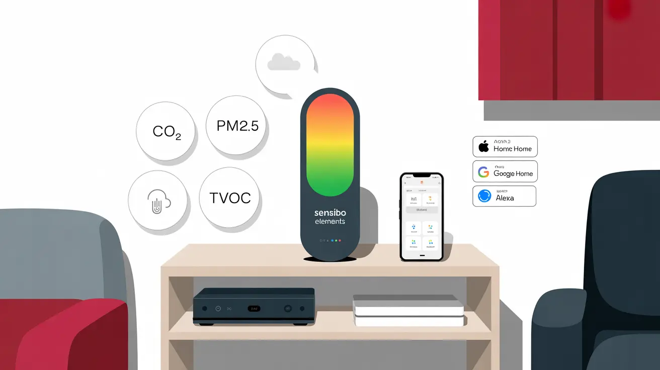 Sensibo Elements: умный монитор качества воздуха