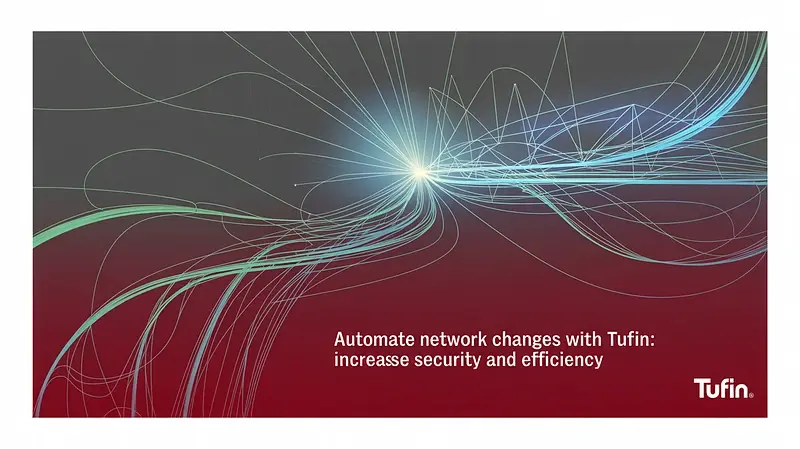 Tufin: Зоны безопасности сети и управление политиками