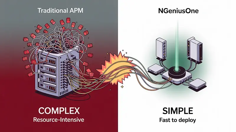 Мониторинг производительности приложений: nGeniusONE